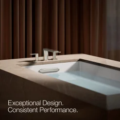 Deck-mount bath faucet^Kohler