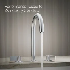 Deck-mount bath faucet handles with Lever design^Kohler Clearance