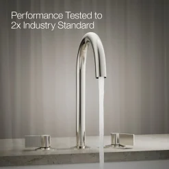 Deck-mount bath faucet handles with Lever design^Kohler Clearance