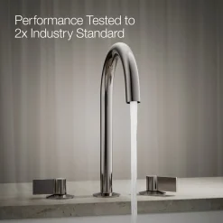 Deck-mount bath faucet handles with Lever design^Kohler Clearance