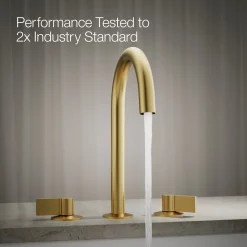 Deck-mount bath faucet handles with Lever design^Kohler Clearance