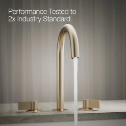 Deck-mount bath faucet handles with Lever design^Kohler Clearance