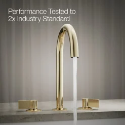 Deck-mount bath faucet handles with Lever design^Kohler Clearance