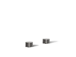 Deck-mount bath faucet handles with Oyl design^Kohler
