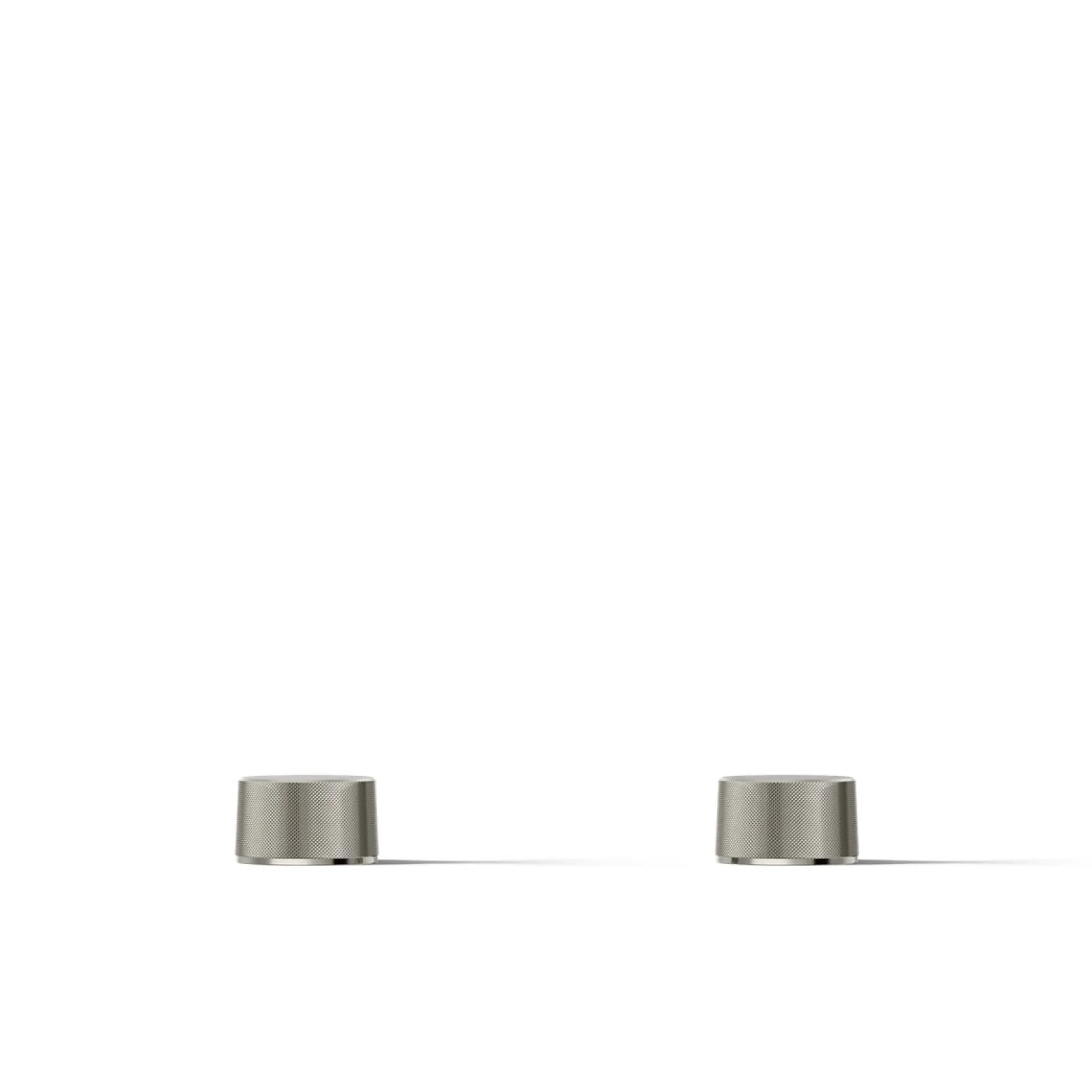 Deck-mount bath faucet handles with Oyl design^Kohler