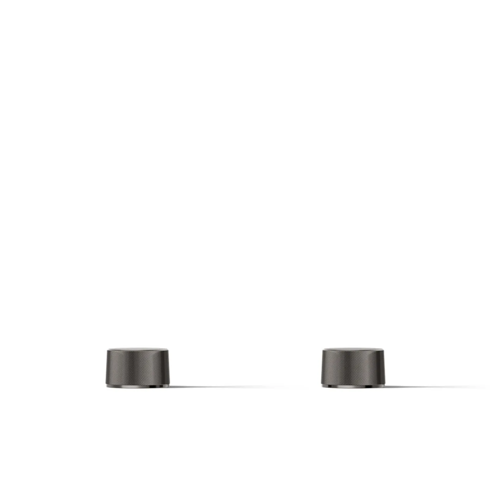 Deck-mount bath faucet handles with Oyl design^Kohler