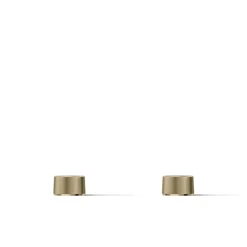 Deck-mount bath faucet handles with Oyl design^Kohler