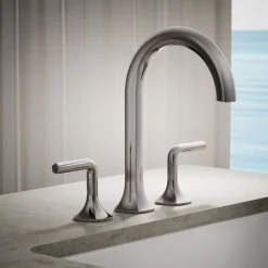Deck-mount bath faucet handles with Lever design^Kohler Sale
