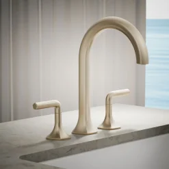 Deck-mount bath faucet handles with Lever design^Kohler Sale