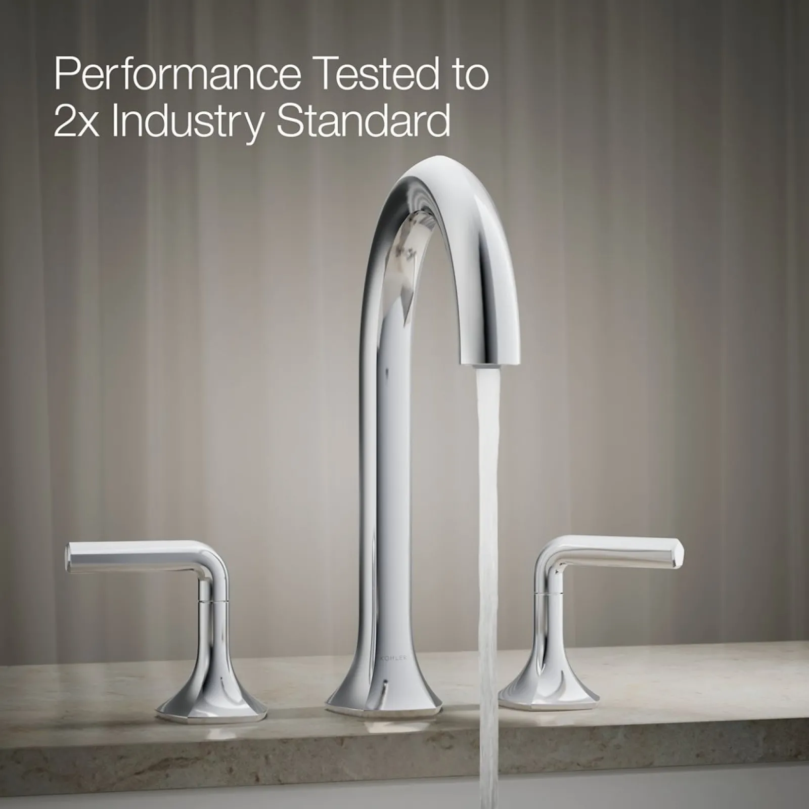 Deck-mount bath faucet handles with Lever design^Kohler Sale
