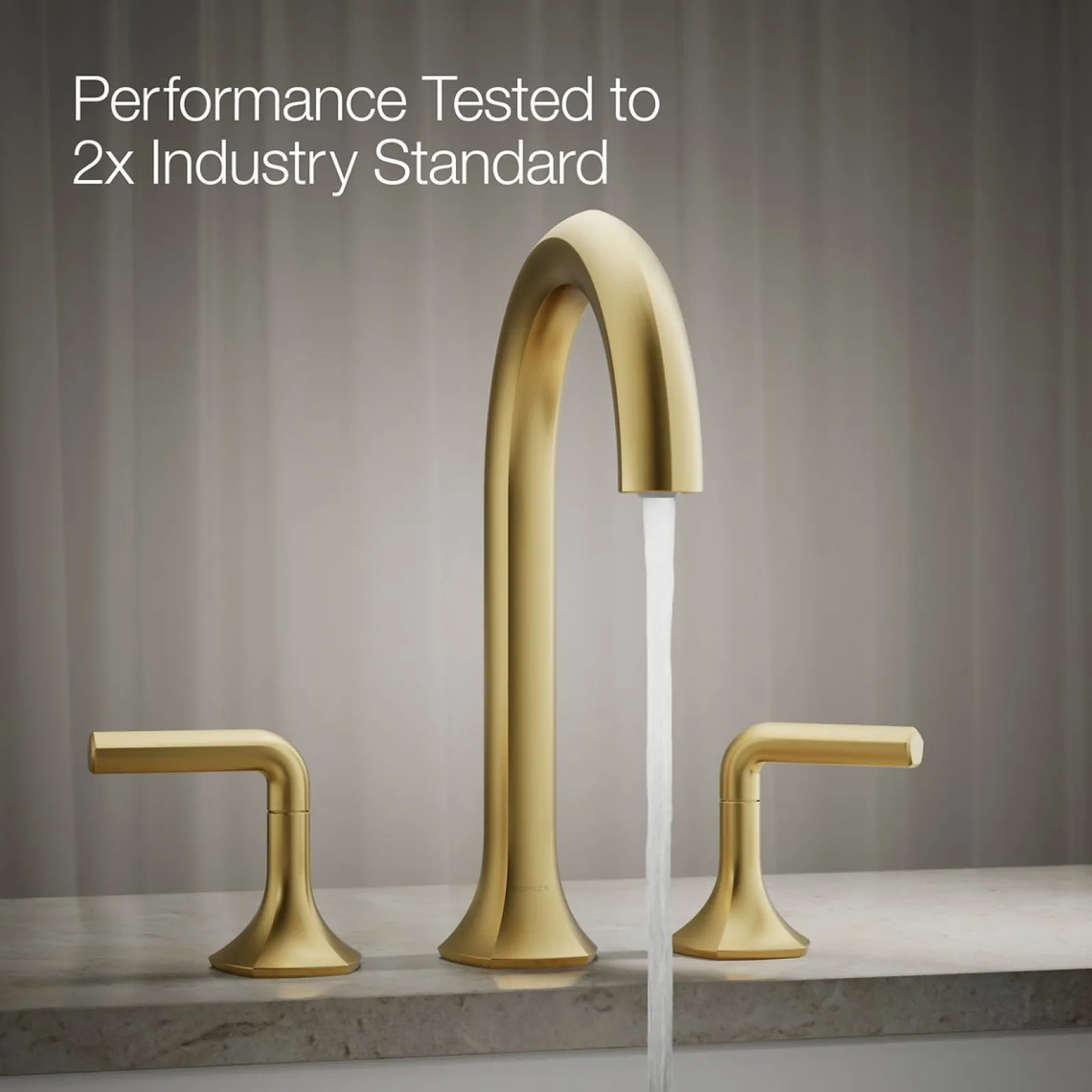 Deck-mount bath faucet handles with Lever design^Kohler Sale