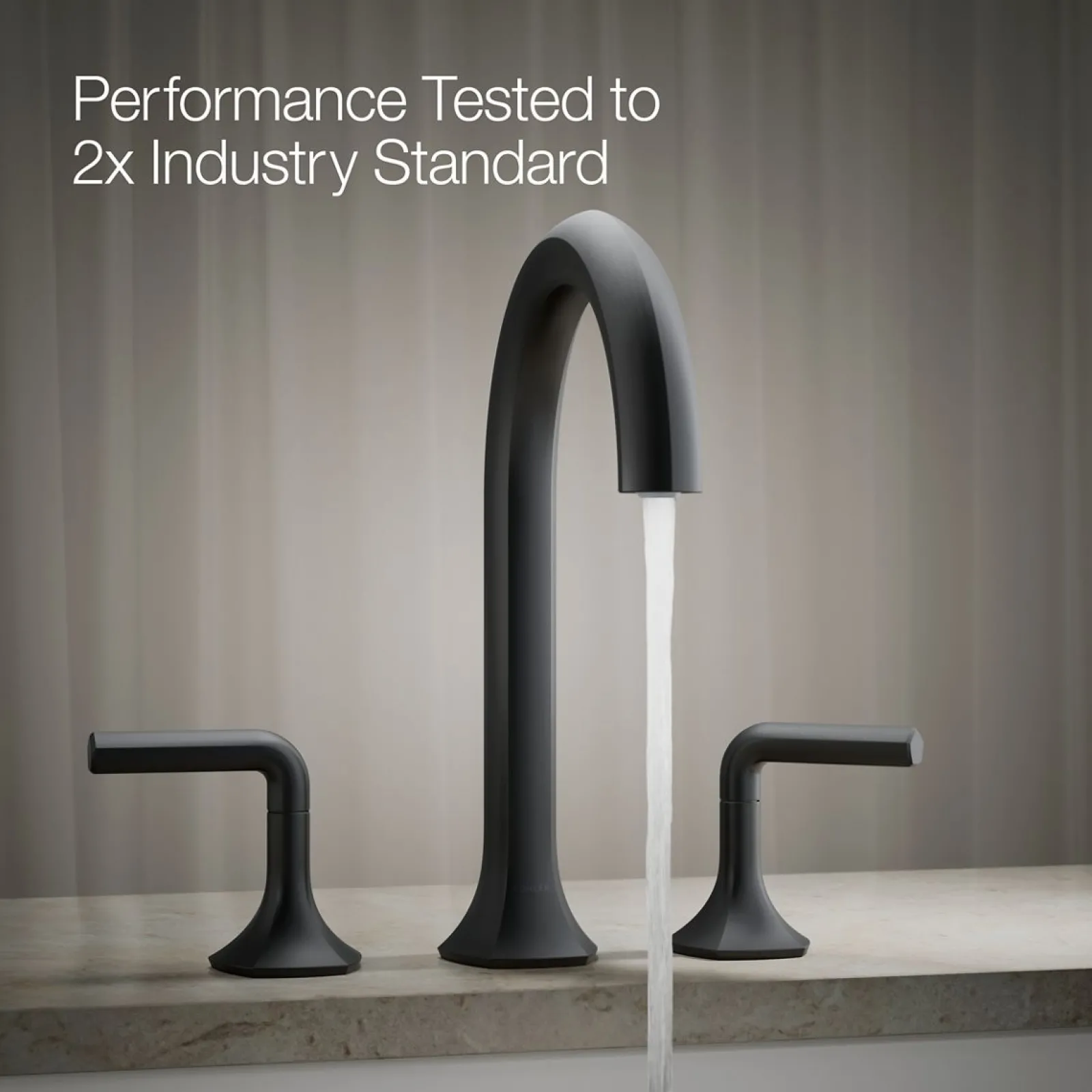 Deck-mount bath faucet handles with Lever design^Kohler Sale