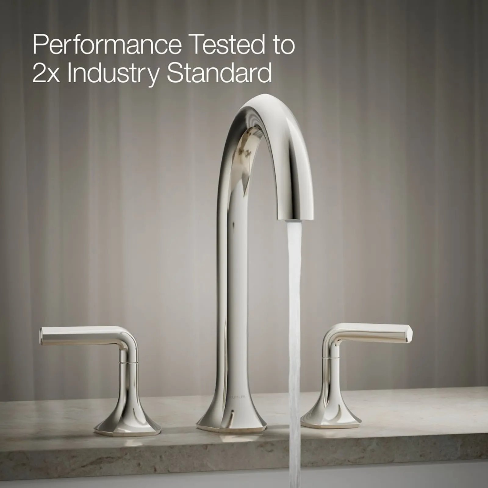Deck-mount bath faucet handles with Lever design^Kohler Sale