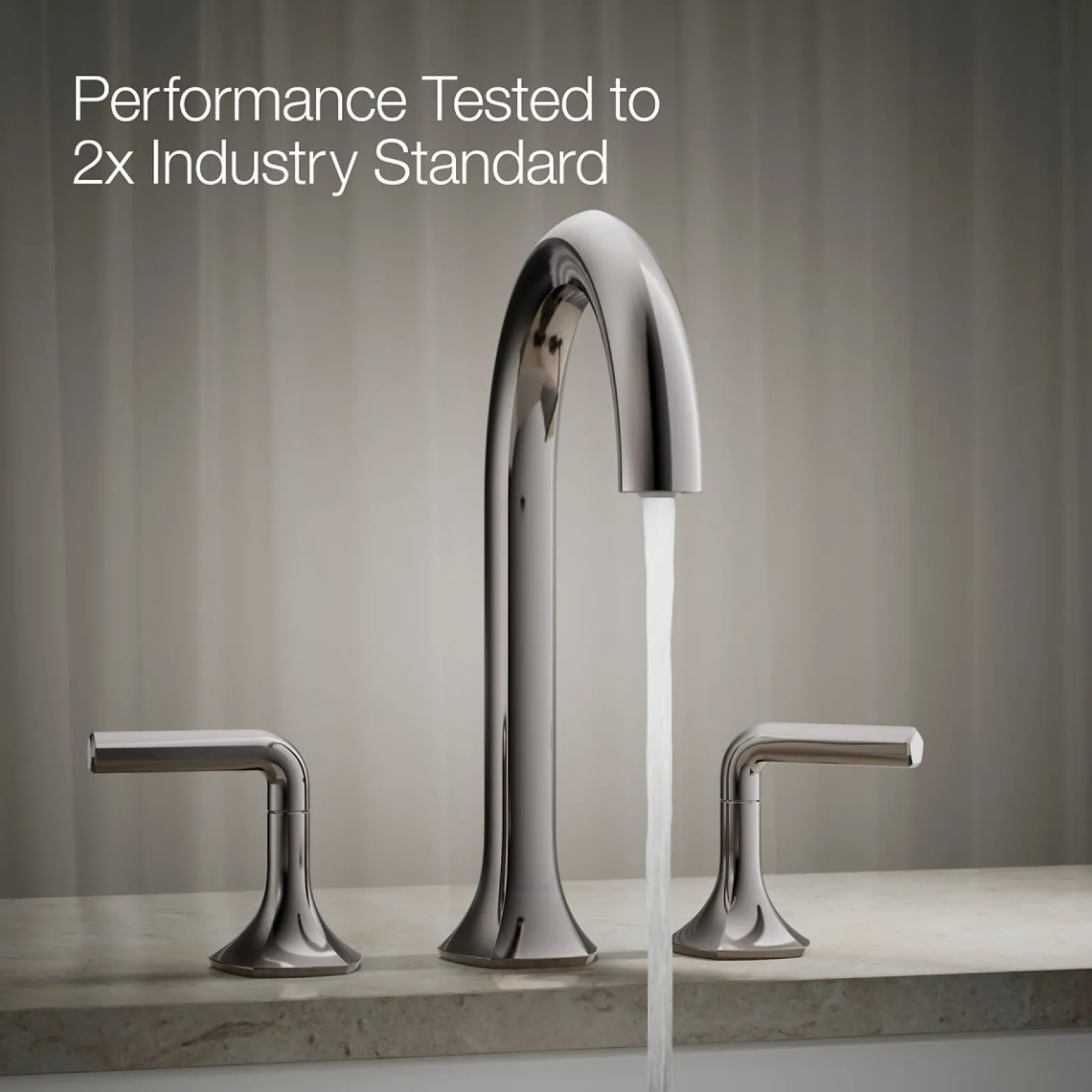 Deck-mount bath faucet handles with Lever design^Kohler Sale