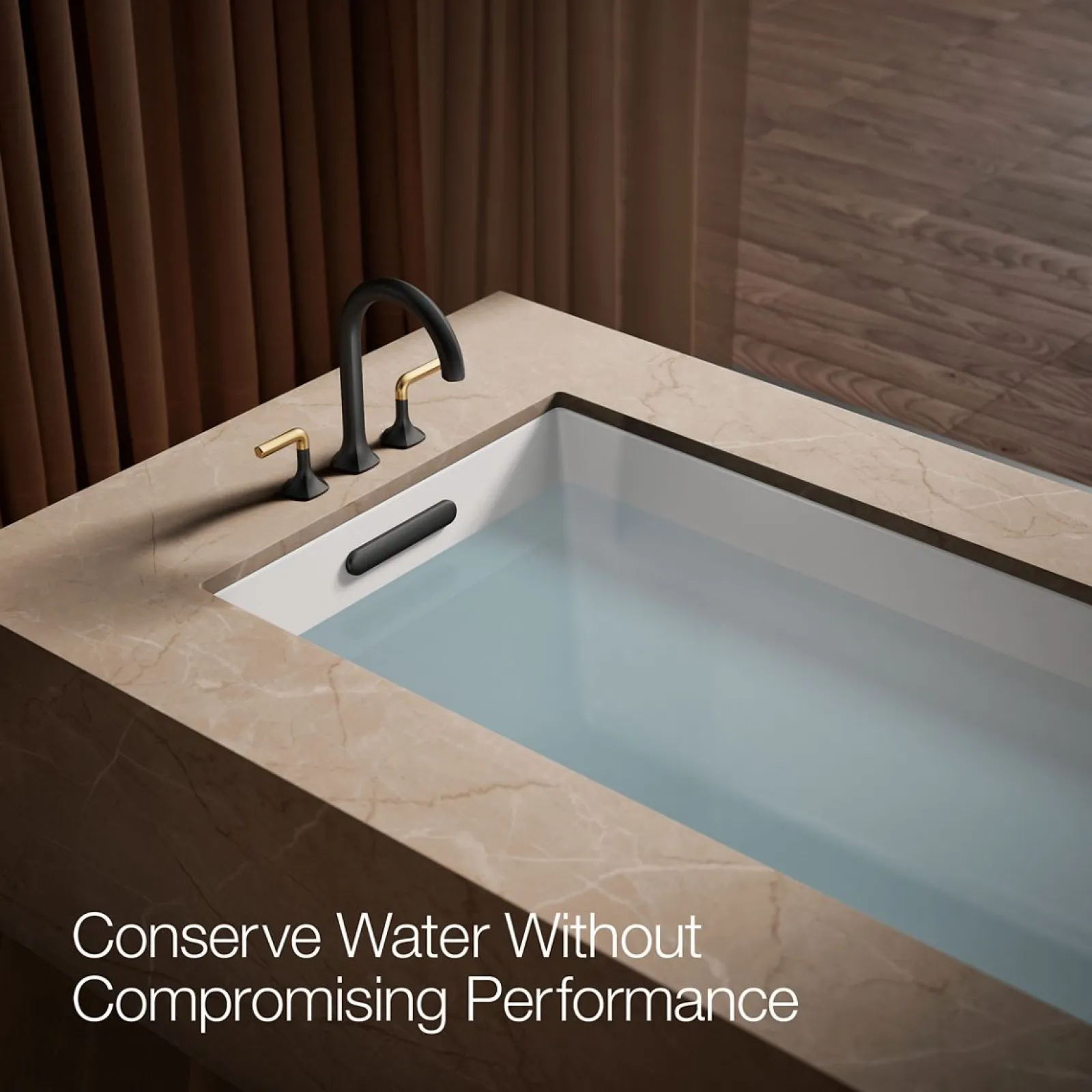 Deck-mount bath faucet handles with Lever design^Kohler Sale