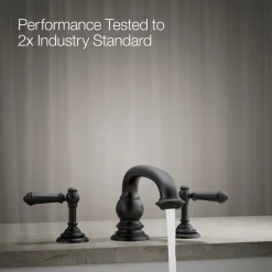 Deck-mount bath faucet handle trim with Lever design^Kohler New