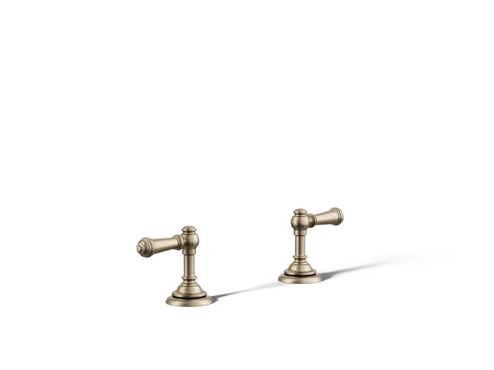 Deck-mount bath faucet handle trim with Lever design^Kohler New