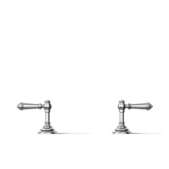 Deck-mount bath faucet handle trim with Lever design^Kohler New