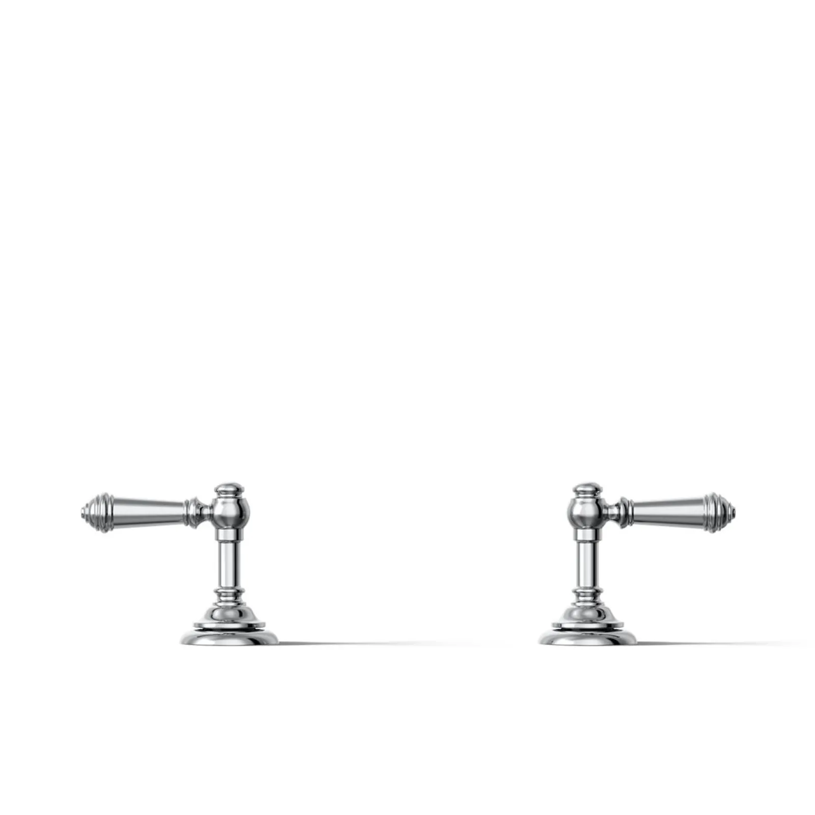 Deck-mount bath faucet handle trim with Lever design^Kohler New