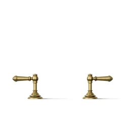 Deck-mount bath faucet handle trim with Lever design^Kohler New