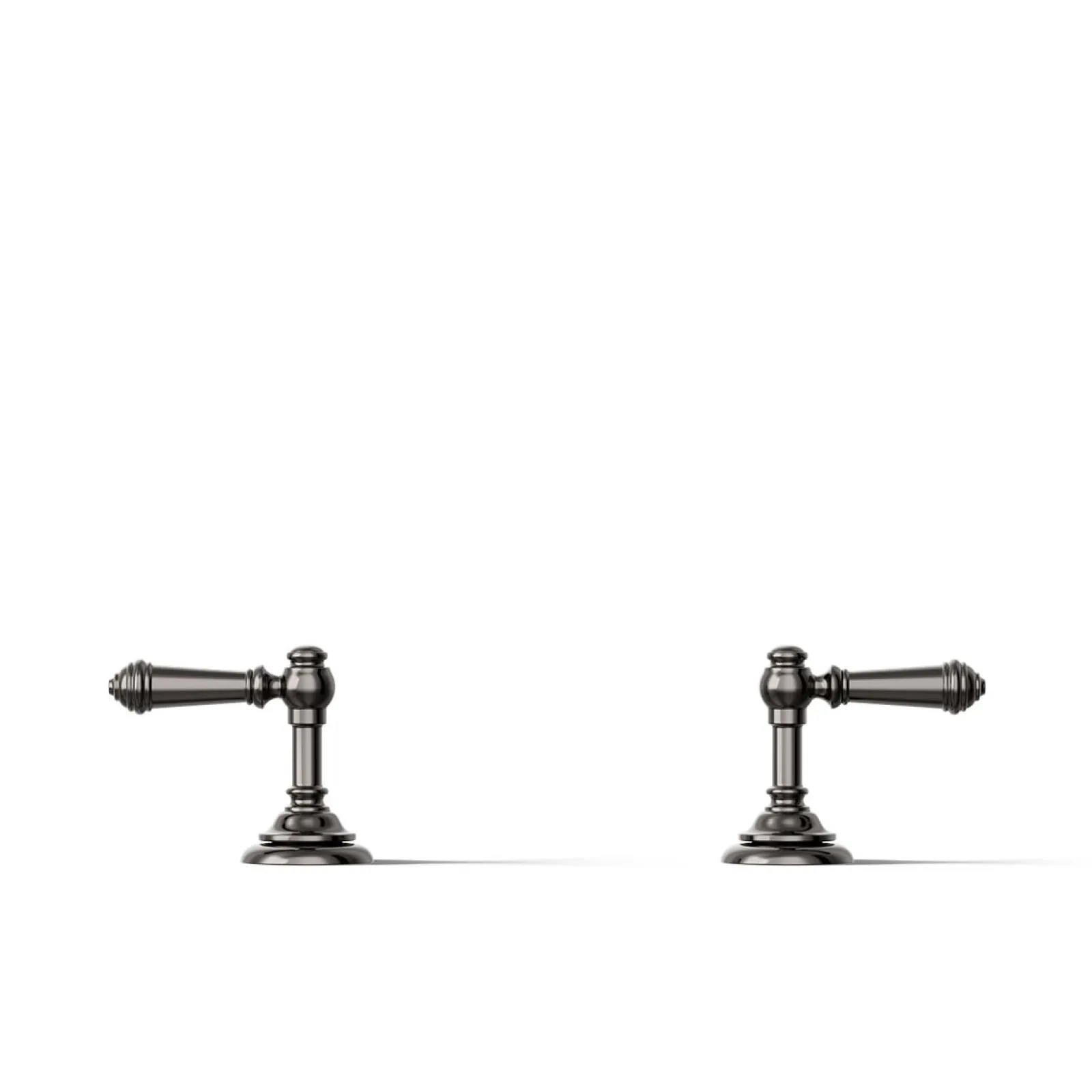 Deck-mount bath faucet handle trim with Lever design^Kohler New