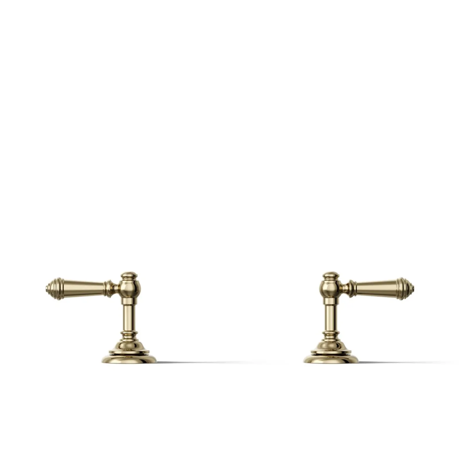 Deck-mount bath faucet handle trim with Lever design^Kohler New