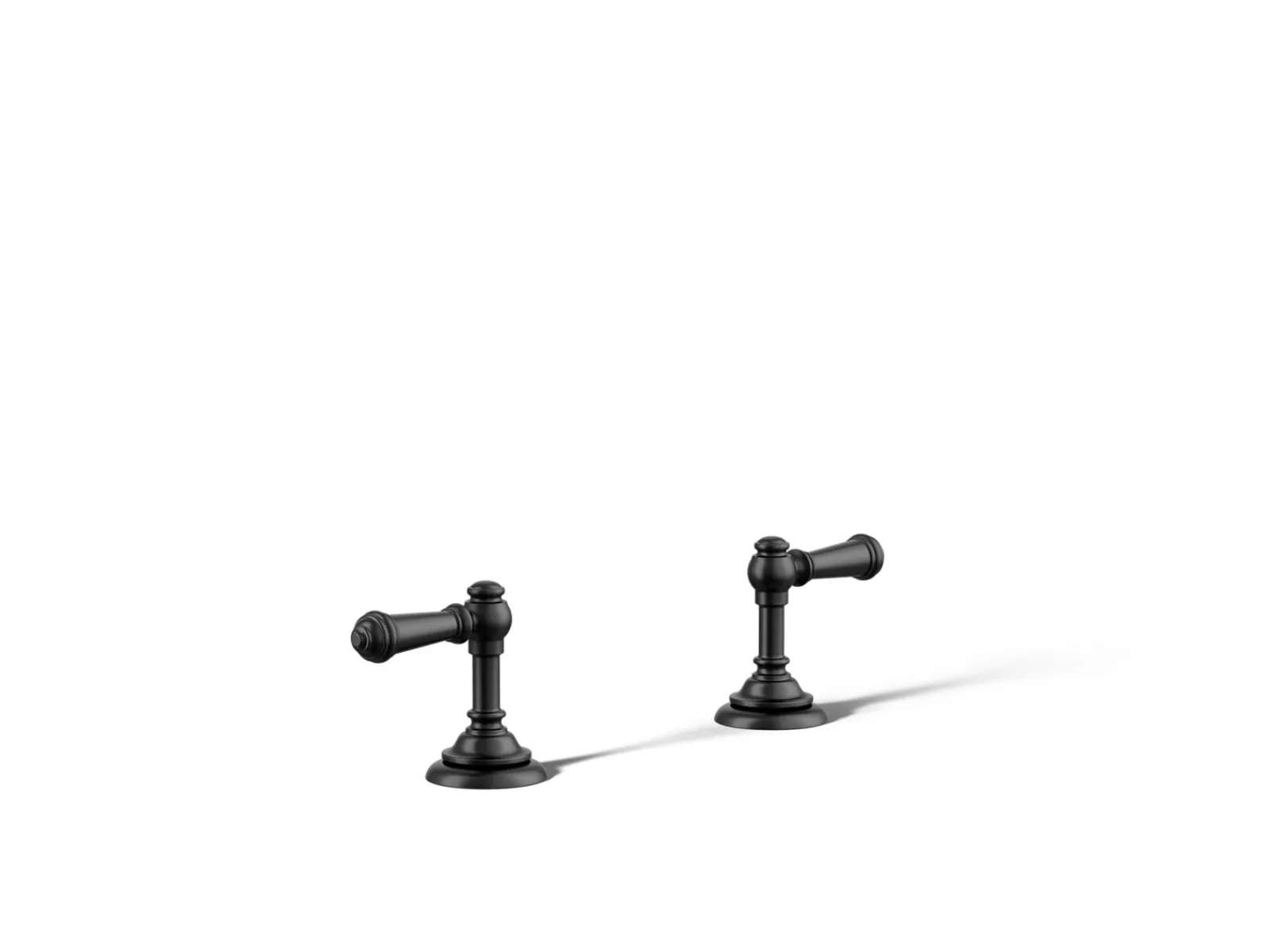 Deck-mount bath faucet handle trim with Lever design^Kohler New