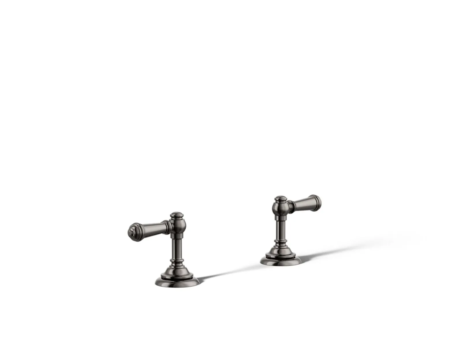 Deck-mount bath faucet handle trim with Lever design^Kohler New