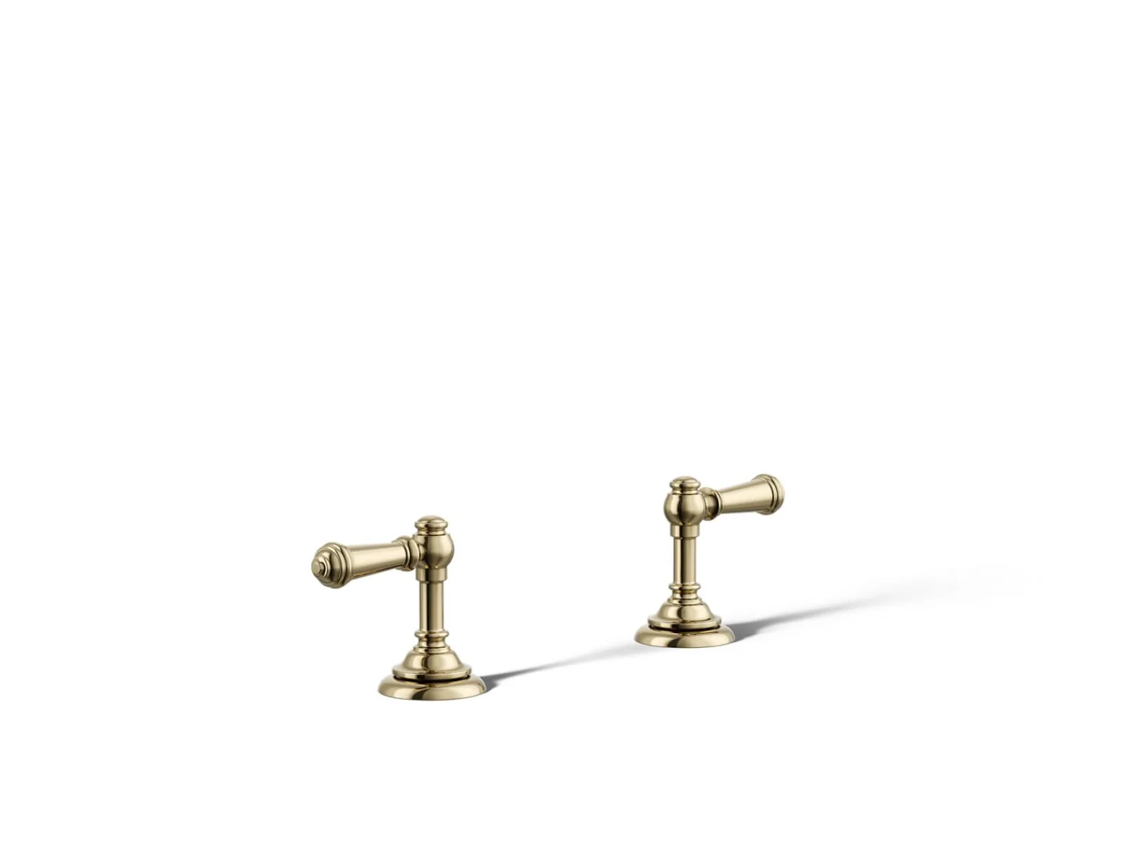 Deck-mount bath faucet handle trim with Lever design^Kohler New