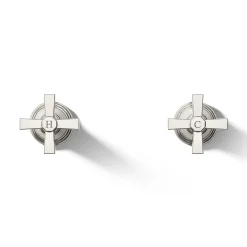 Deck-mount bath faucet handle trim with Cross design^Kohler Discount