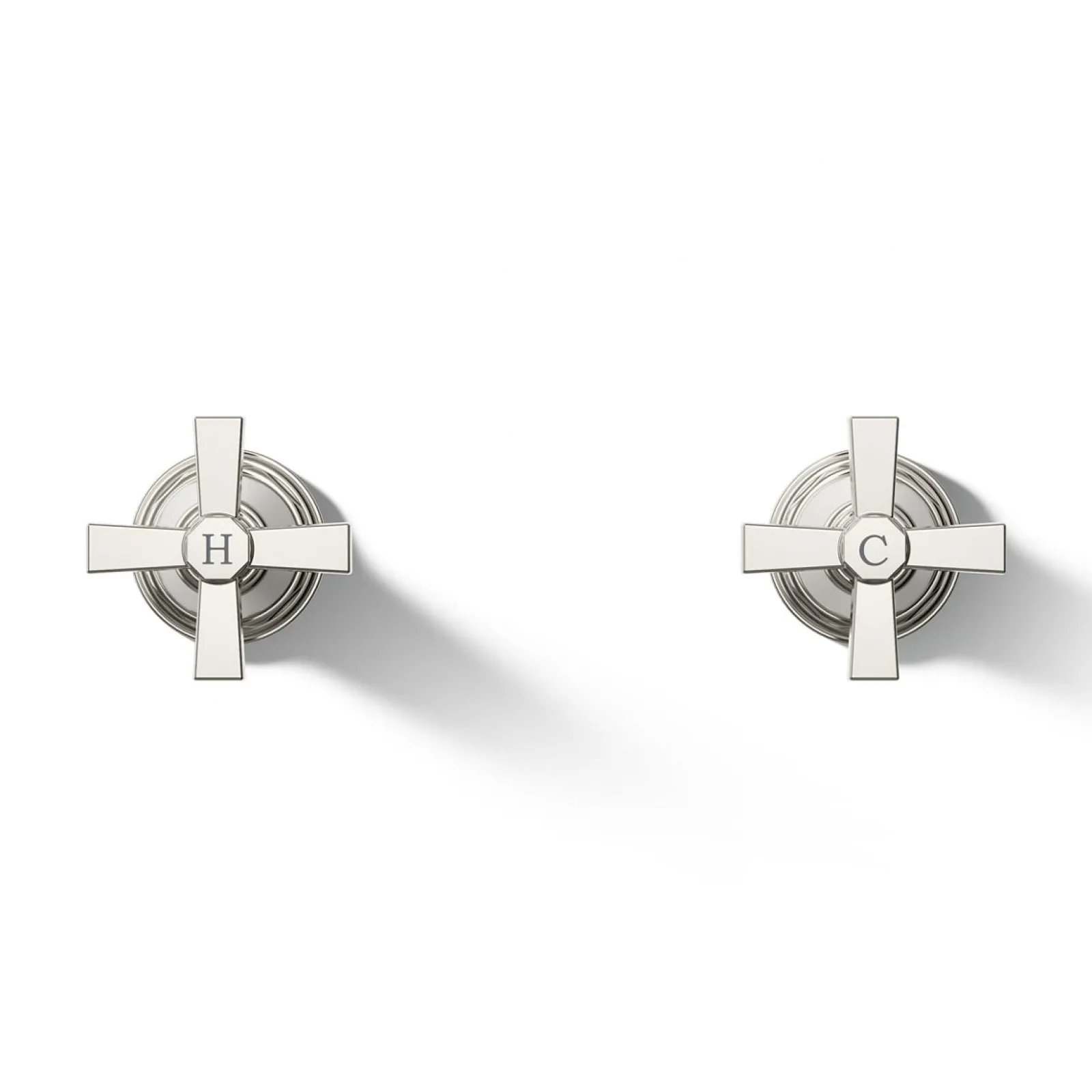 Deck-mount bath faucet handle trim with Cross design^Kohler Discount