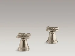 Deck-mount bath faucet handle trim with Cross design^Kohler Discount