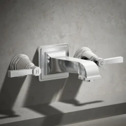 Deck-mount bath faucet handle trim with Lever design^Kohler Best