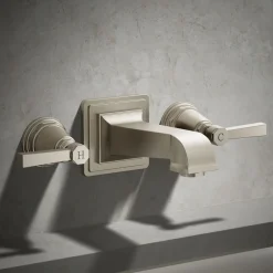 Deck-mount bath faucet handle trim with Lever design^Kohler Best