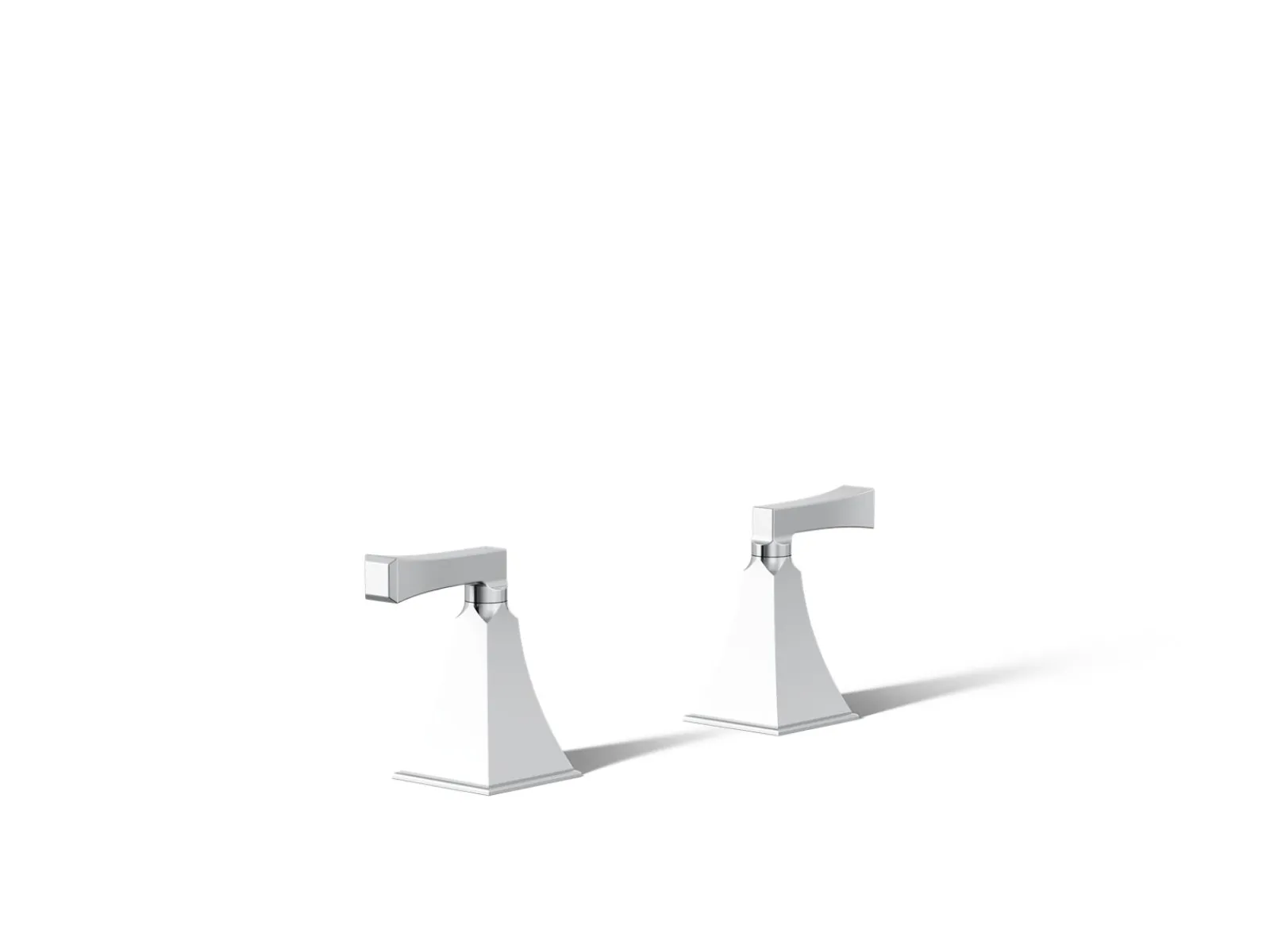 Deck-mount bath faucet handle trim^Kohler Online