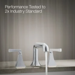Deck-mount bath faucet handle trim^Kohler Online