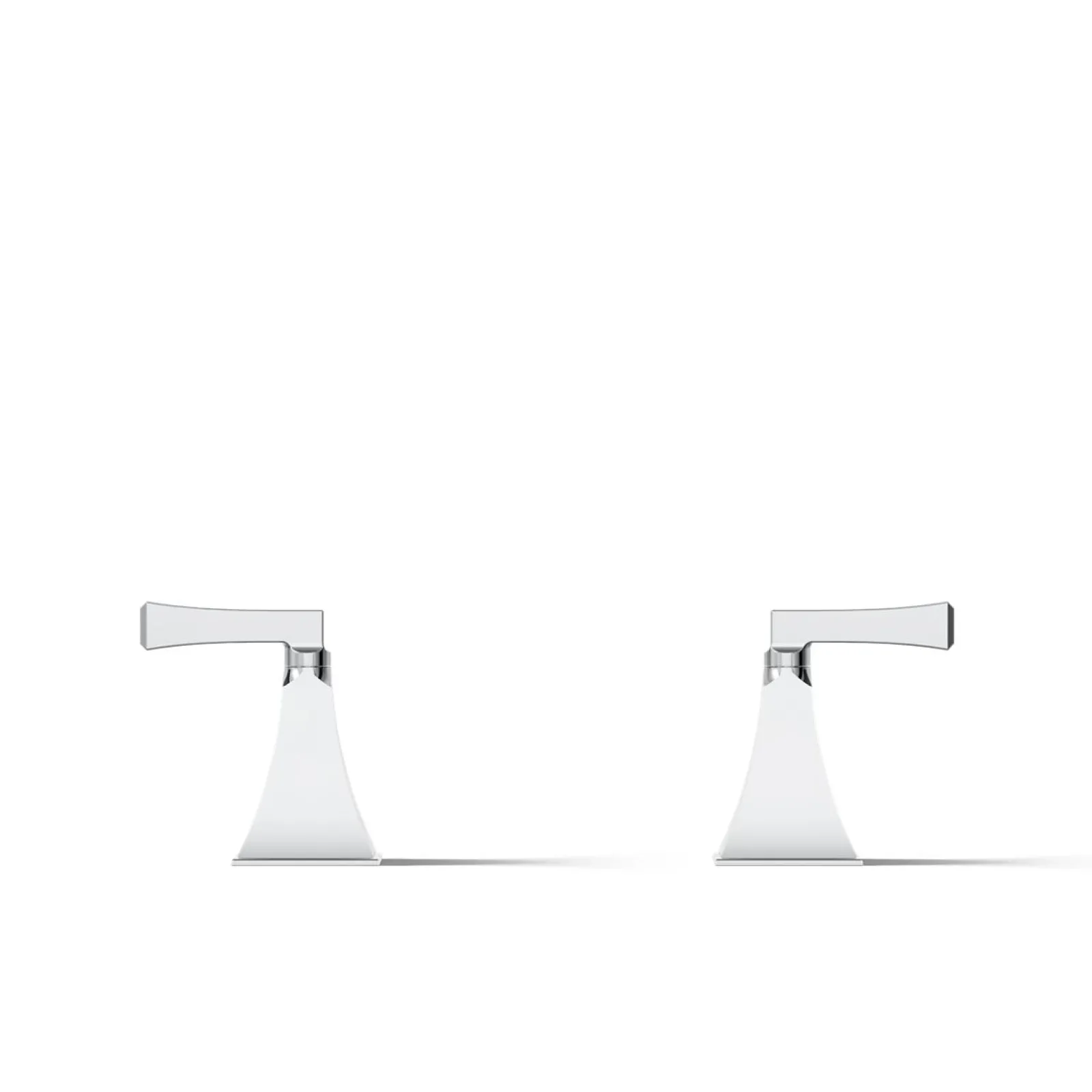 Deck-mount bath faucet handle trim^Kohler Online