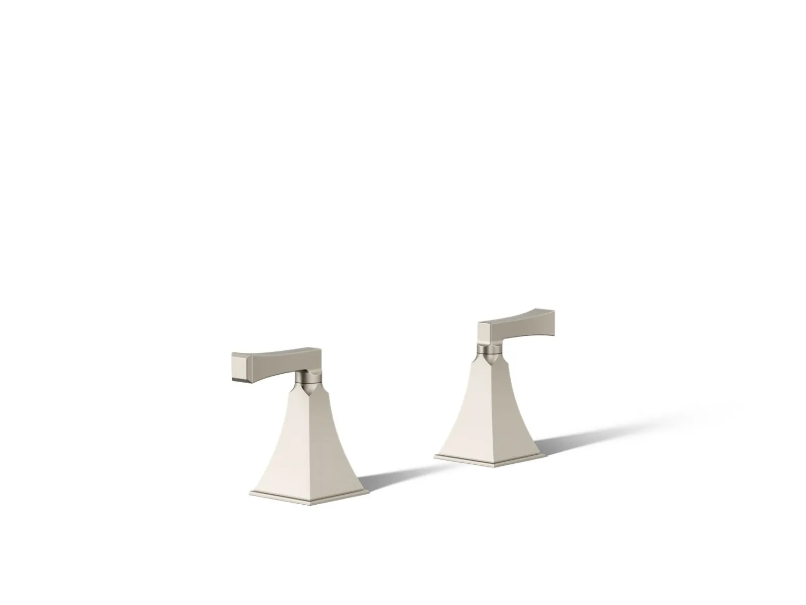Deck-mount bath faucet handle trim^Kohler Online