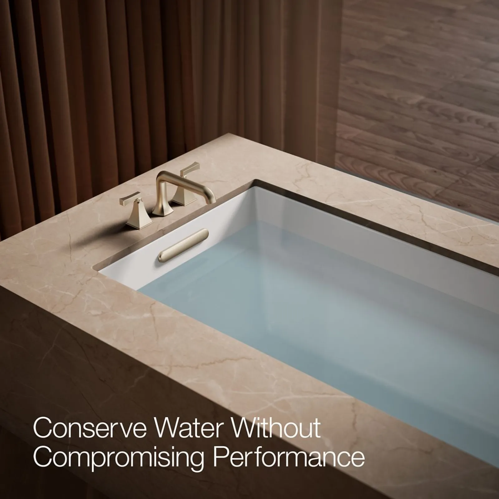 Deck-mount bath faucet handle trim^Kohler Online