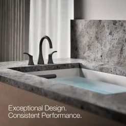 Deck-mount bath faucet trim^Kohler