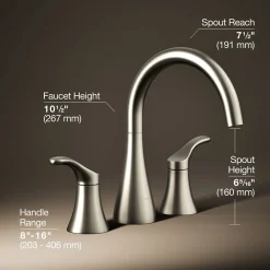 Deck-mount bath faucet trim^Kohler