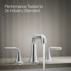 Deck-mount bath faucet trim^Kohler Hot