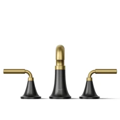 Deck-mount bath faucet trim^Kohler Hot