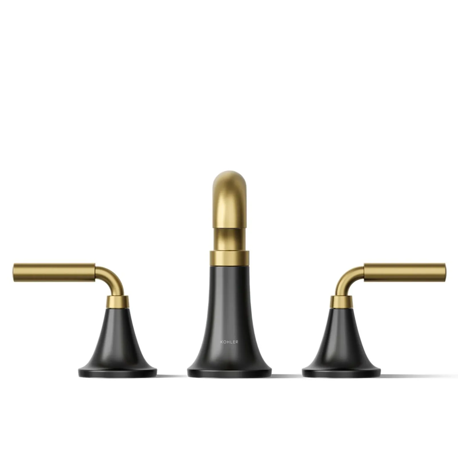 Deck-mount bath faucet trim^Kohler Hot