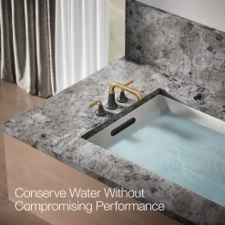 Deck-mount bath faucet trim^Kohler Hot