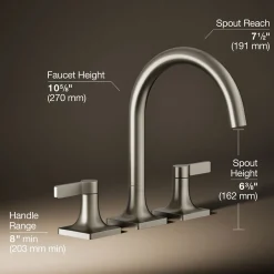 Deck-mount bath faucet trim^Kohler Clearance