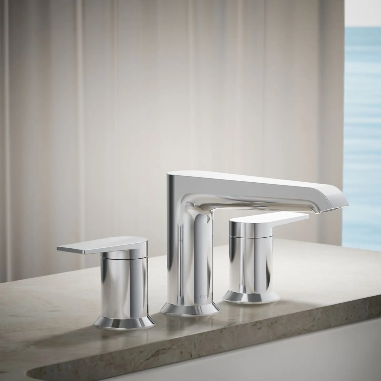 Deck-mount bath faucet trim^Kohler Best