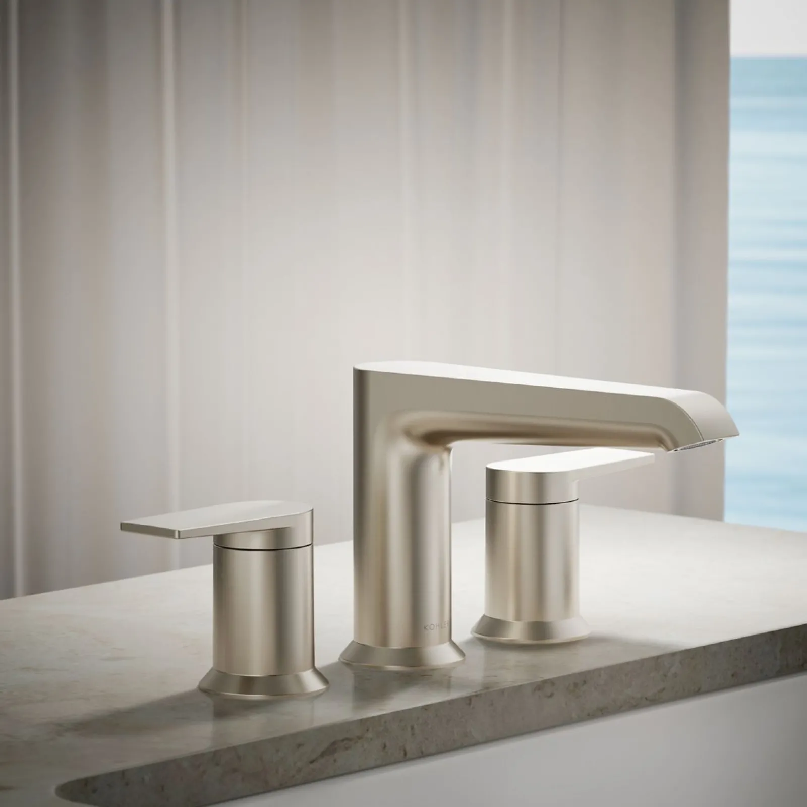 Deck-mount bath faucet trim^Kohler Best
