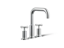 Deck-mount bath faucet trim with Cross handles^Kohler Sale