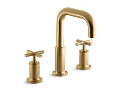 Deck-mount bath faucet trim with Cross handles^Kohler Sale
